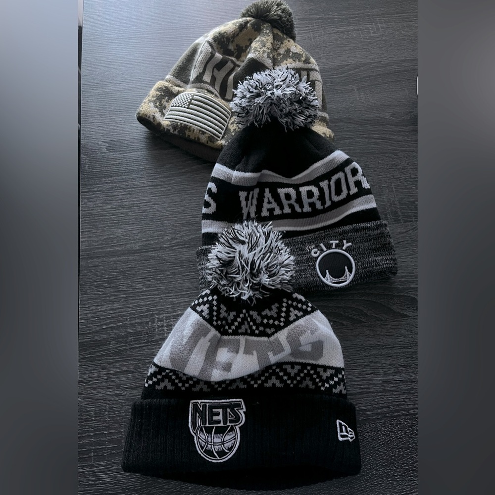 NWOT 3 men’s winter hats. NWOT